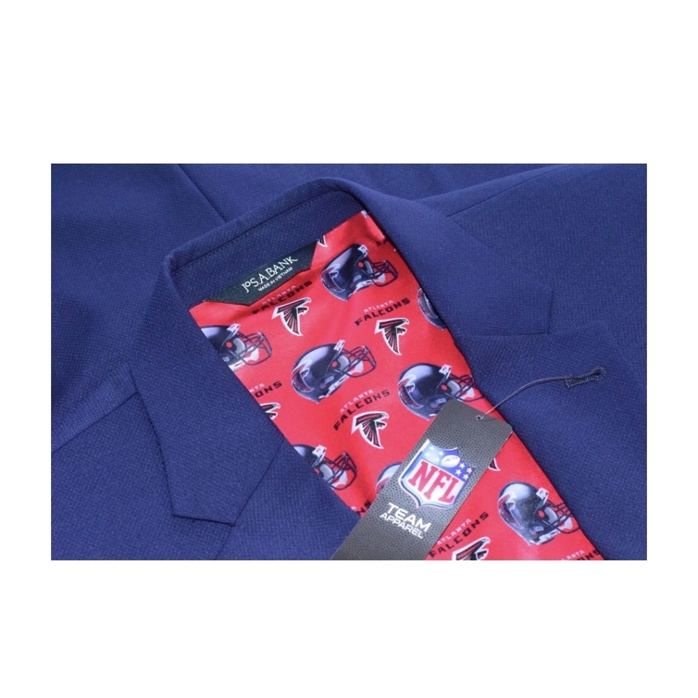 New NFL Atlanta Falcons Jos A Bank Sport Coat Blazer Jacket Size 48-R
